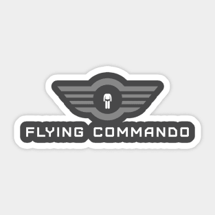 Flying Commando Sticker